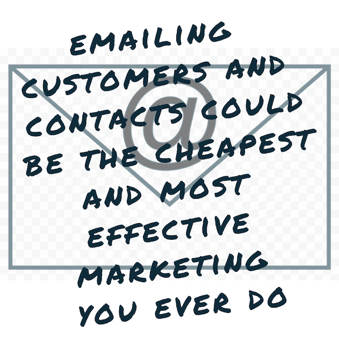whatever you do, remember to keep in touch with customers and contacts
