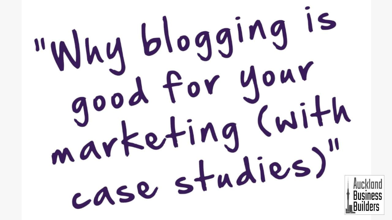 why blogging is good for your marketing smashing self employment auckland marketing agency