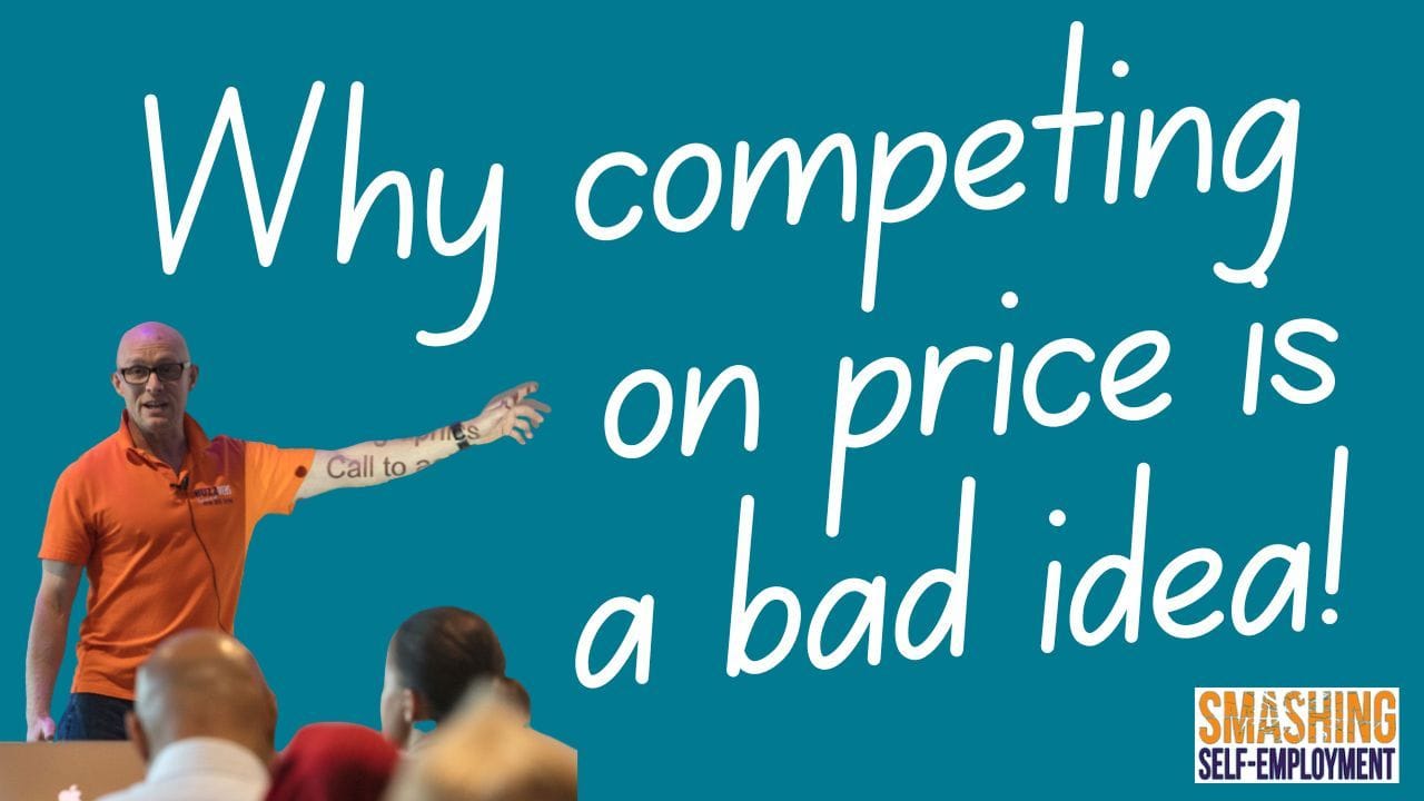why competing on price is a bad idea